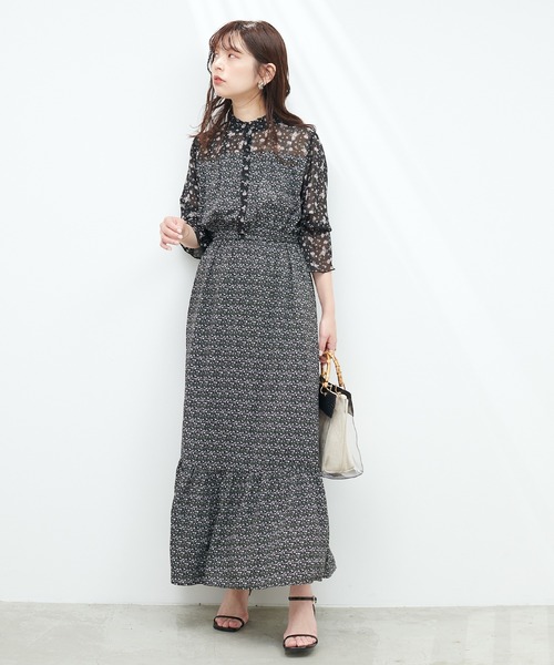 natural couture(ナチュラルクチュール)の「osonoプチハイプレイフルワンピース(ワンピース・レディース・その他5/その他1/その他2/その他3/その他4・MEDIUM/LARGE)」の4枚目の写真