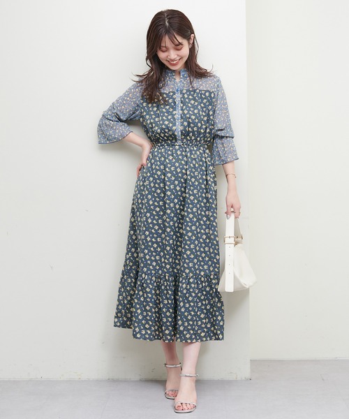 natural couture(ナチュラルクチュール)の「osonoプチハイプレイフルワンピース(ワンピース・レディース・その他5/その他1/その他2/その他3/その他4・MEDIUM/LARGE)」の9枚目の写真