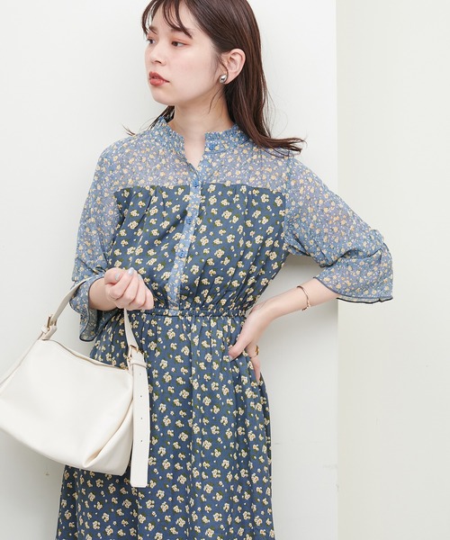 natural couture(ナチュラルクチュール)の「osonoプチハイプレイフルワンピース(ワンピース・レディース・その他5/その他1/その他2/その他3/その他4・MEDIUM/LARGE)」の6枚目の写真