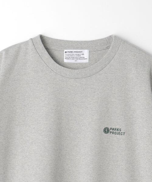 PARKS PROJECT（パークスプロジェクト）の「【別注】＜PARKS PROJECT＞GLR FUJI プリント Tシャツ（Tシャツ/カットソー・メンズ・ライトグレー・L/S/M）」の3枚目の写真