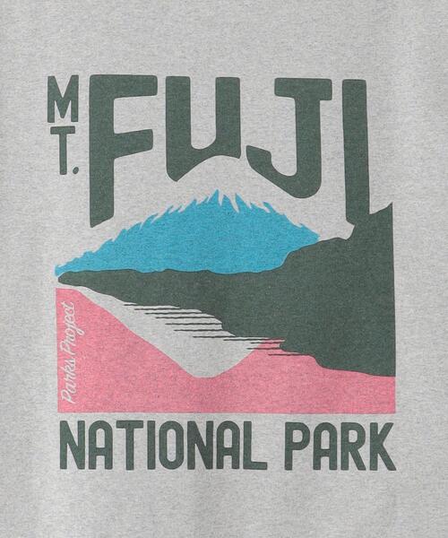 PARKS PROJECT（パークスプロジェクト）の「【別注】＜PARKS PROJECT＞GLR FUJI プリント Tシャツ（Tシャツ/カットソー・メンズ・ライトグレー・L/S/M）」の6枚目の写真