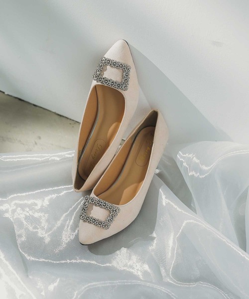 Dorry Doll（ドリードール）の「ビジュースウェードパンプス（パンプス・レディース・ブラック/ベージュ・L/M/S）」の11枚目の写真