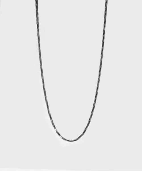 LHME（エルエイチエムイー）の「LHME ニューミーチェーンネックレス/サージカルステンレス316L（金属アレルギー対応）（ネックレス・レディース・シルバー系その他3/シルバー系その他/ゴールド系その他/シルバー系その他2/シルバー系その他4/ゴールド系その他2/ゴールド系その他3/ゴールド系その他4・40cm）」の2枚目の写真