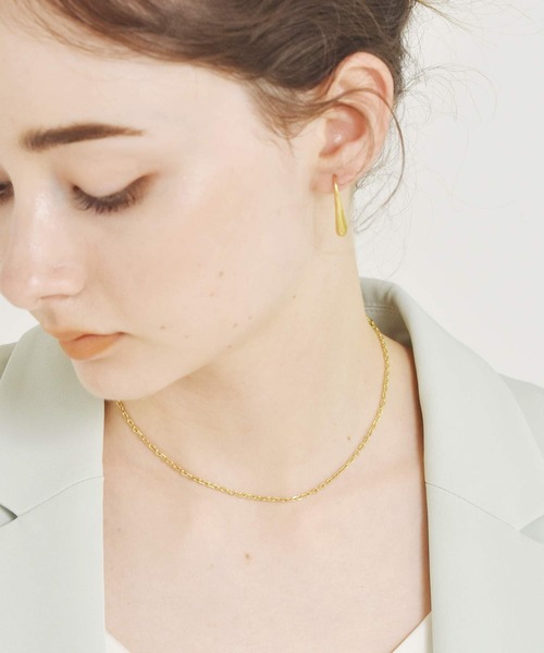 LHME（エルエイチエムイー）の「LHME ニューミーチェーンネックレス/サージカルステンレス316L（金属アレルギー対応）（ネックレス・レディース・シルバー系その他3/シルバー系その他/ゴールド系その他/シルバー系その他2/シルバー系その他4/ゴールド系その他2/ゴールド系その他3/ゴールド系その他4・40cm）」の18枚目の写真