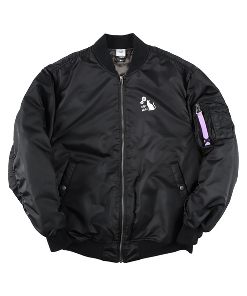 ZOZO(ゾゾ)の「Collar×Malice×ZOZOTOWNオリジナル MA-1岡崎 契(MA-1・レディース・ブラック・ONE SIZE)」の1枚目の写真