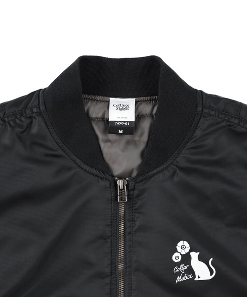 ZOZO(ゾゾ)の「Collar×Malice×ZOZOTOWNオリジナル MA-1岡崎 契(MA-1・レディース・ブラック・ONE SIZE)」の5枚目の写真