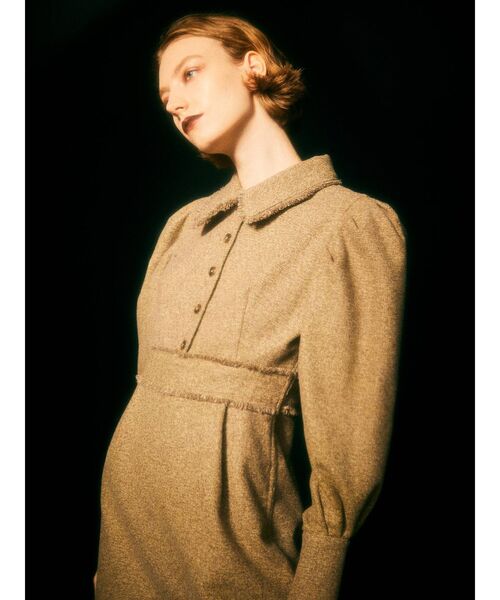 MURUA(ムルーア)の「シャツワンピース(シャツワンピース・レディース・ブラック・2)」の4枚目の写真
