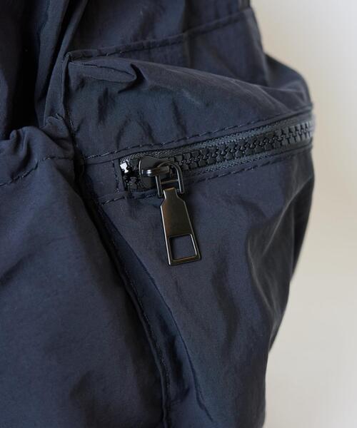 WEGO（ウィゴー）の「WEGO/【一部店限定】ドロストデザインリュック（バックパック/リュック・レディース・オフホワイト/ブラック・FREE）」の6枚目の写真