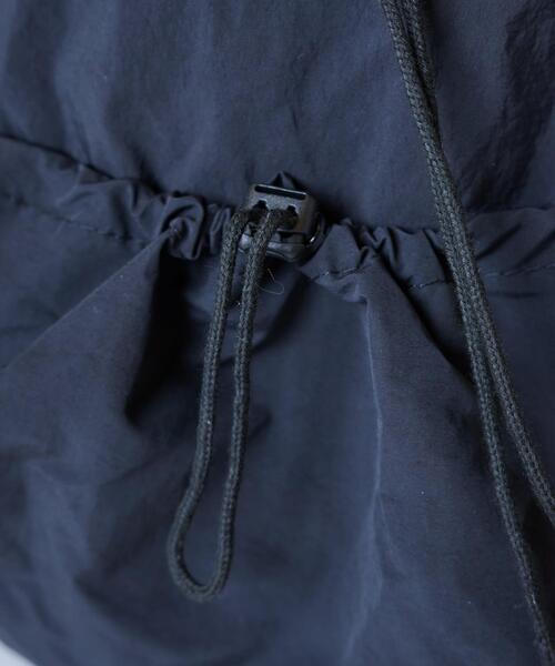 WEGO（ウィゴー）の「WEGO/【一部店限定】ドロストデザインリュック（バックパック/リュック・レディース・オフホワイト/ブラック・FREE）」の7枚目の写真