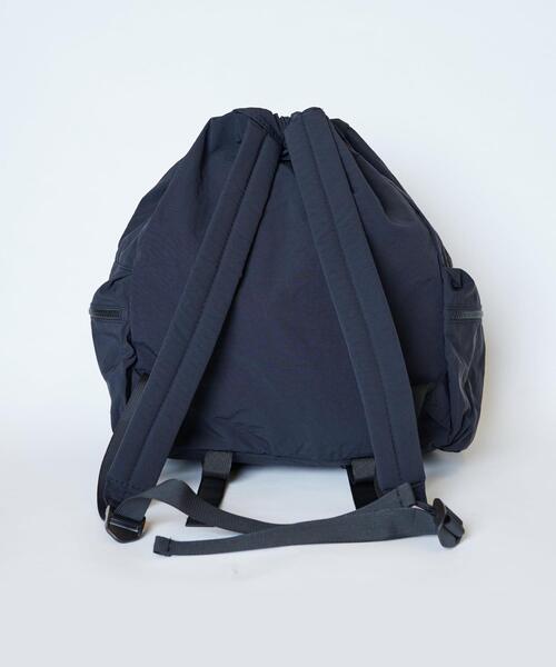 WEGO（ウィゴー）の「WEGO/【一部店限定】ドロストデザインリュック（バックパック/リュック・レディース・オフホワイト/ブラック・FREE）」の9枚目の写真