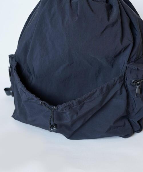 WEGO（ウィゴー）の「WEGO/【一部店限定】ドロストデザインリュック（バックパック/リュック・レディース・オフホワイト/ブラック・FREE）」の12枚目の写真