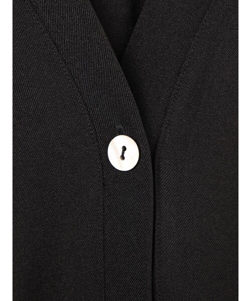 mizuiroind（ミズイロインド）の「mizuiro ind Vネックカーディガン（カーディガン/ボレロ・レディース・チャコールグレー/ブラック/グレー・FREE）」の13枚目の写真