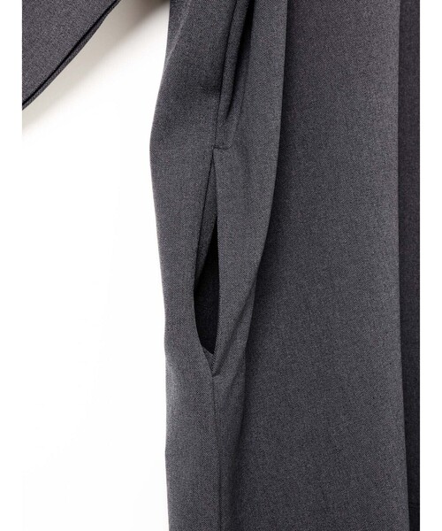 mizuiroind（ミズイロインド）の「mizuiro ind Vネックカーディガン（カーディガン/ボレロ・レディース・チャコールグレー/ブラック/グレー・FREE）」の18枚目の写真