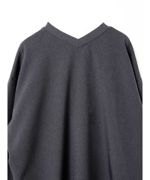 mizuiroind（ミズイロインド）の「mizuiro ind Vネックカーディガン（カーディガン/ボレロ・レディース・チャコールグレー/ブラック/グレー・FREE）」の21枚目の写真