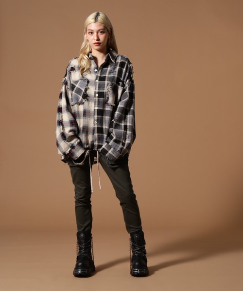 WEB&DEPOT限定】DankeSchon/ダンケシェーン/STRETCH TWILL FLAP