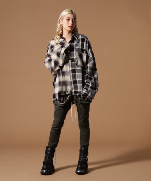 WEB&DEPOT限定】DankeSchon/ダンケシェーン/STRETCH TWILL FLAP