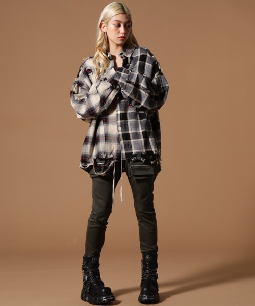 ダンケシェーン WEB&DEPOT限定】DankeSchon/ダンケシェーン/STRETCH TWILL FLAP