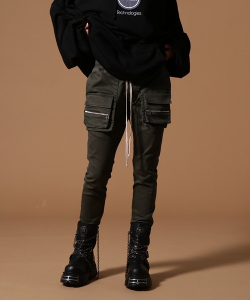 WEB&DEPOT限定】DankeSchon/ダンケシェーン/STRETCH TWILL FLAP