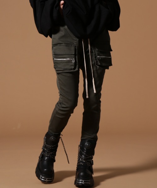 WEB&DEPOT限定】DankeSchon/ダンケシェーン/STRETCH TWILL FLAP