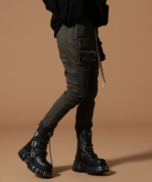 DankeSchonダンケシェーンSTRETCHTWILLOUTZIPPANTS WEB&DEPOT限定】DankeSchon/ダンケシェーン/STRETCH TWILL OUT