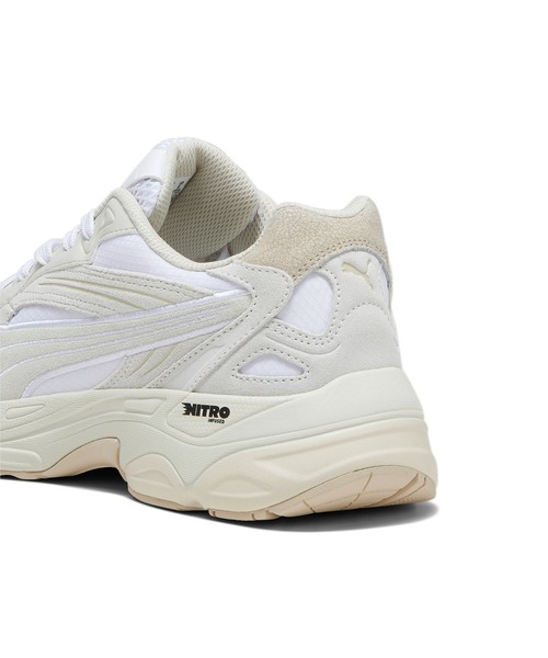 PUMA(プーマ)の「PUMA プーマ ユニセックス テバリス ニトロ キャニオン スニーカー(スニーカー・メンズ・ホワイト/ブルー・29.0cm/29.5cm/28.0cm/28.5cm/27.5cm/24.5cm/25.0cm/23.5cm/24.0cm/26.5cm/27.0cm/25.5cm/26.0cm/22.5cm/23.0cm)」の4枚目の写真