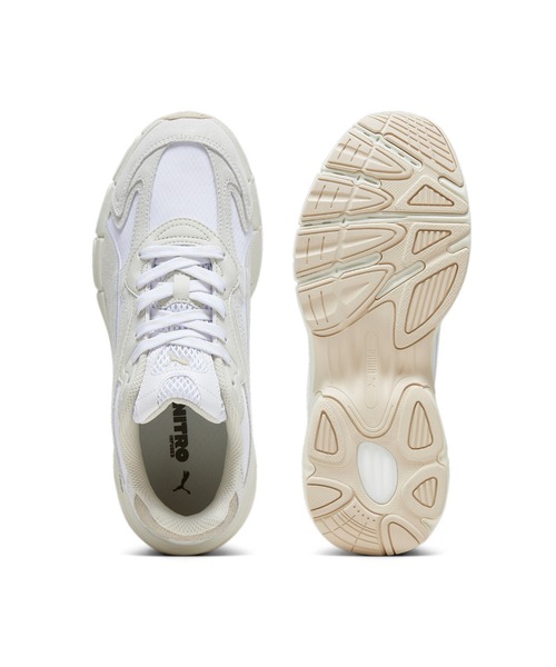 PUMA(プーマ)の「PUMA プーマ ユニセックス テバリス ニトロ キャニオン スニーカー(スニーカー・メンズ・ホワイト/ブルー・29.0cm/29.5cm/28.0cm/28.5cm/27.5cm/24.5cm/25.0cm/23.5cm/24.0cm/26.5cm/27.0cm/25.5cm/26.0cm/22.5cm/23.0cm)」の5枚目の写真