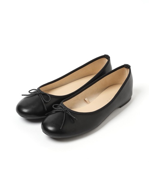 GLOBAL WORK（グローバルワーク）の「らくっション撥水バレエ/963491（バレエシューズ・レディース・ブラック系その他/ブラック系その他2/アイボリー/ベージュ系その他/シルバー/アイボリー系8・SMALL/MEDIUM/X-LARGE/LARGE）」の10枚目の写真