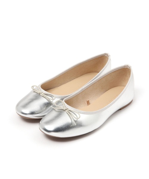 GLOBAL WORK（グローバルワーク）の「らくっション撥水バレエ/963491（バレエシューズ・レディース・ブラック系その他/ブラック系その他2/アイボリー/ベージュ系その他/シルバー/アイボリー系8・SMALL/MEDIUM/X-LARGE/LARGE）」の12枚目の写真