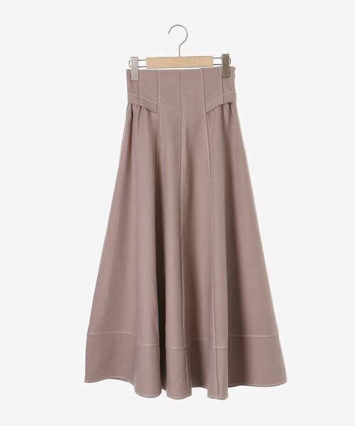 MAJESTIC LEGON（マジェスティックレゴン）の「【WEB限定XSサイズあり】ステッチフレアスカート（スカート・レディース・ベージュ/モカ/ブラック/ボルドー/ネイビー・SMALL/MEDIUM/X-SMALL）」の10枚目の写真