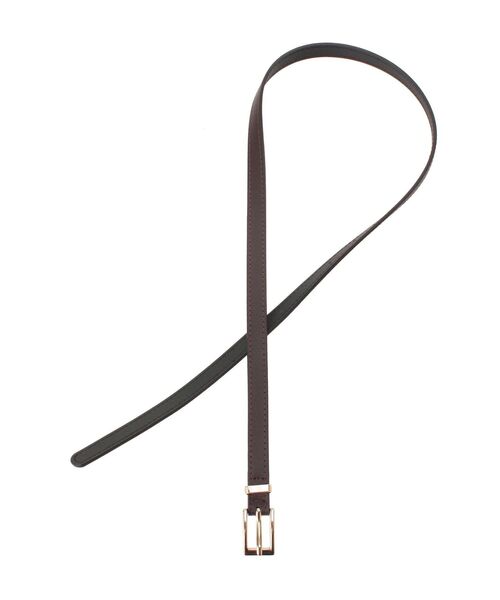 RESEXXY（リゼクシー）の「ベーシックナローベルト（ベルト・レディース・ブラウン/ブラック/モカ・FREE）」の9枚目の写真