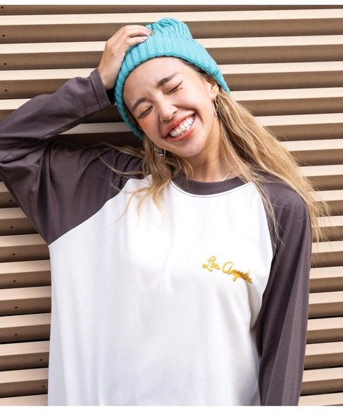 anap mimpi（アナップミンピ）の「リブニット帽（ニットキャップ/ビーニー・レディース・ブラック/ターコイズブルー/ベージュ・FREE）」の15枚目の写真