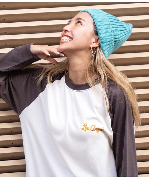 anap mimpi（アナップミンピ）の「リブニット帽（ニットキャップ/ビーニー・レディース・ブラック/ターコイズブルー/ベージュ・FREE）」の16枚目の写真