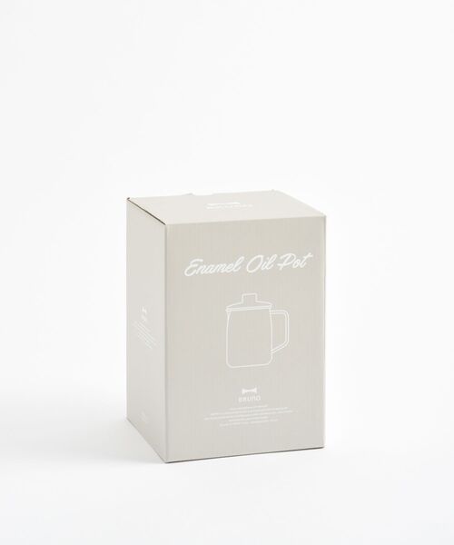 BRUNO（ブルーノ）の「ホーローオイルポット 1.0L（キッチンツール・レディース・グレイッシュベージュ/ブルー系その他・ﾌﾘ-）」の7枚目の写真