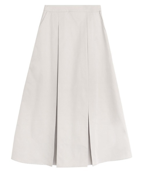 Pierrot(ピエロ)の「タックデザインフレアスカート(スカート・レディース・キャメル/グレイッシュベージュ/ブラック・L/PM/M)」の17枚目の写真