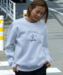 GONZ ART CREW SWEAT/スラッシャーマークゴンザレス10oz(オンス)ヘビーウェイト裏起毛スウェットトレーナー