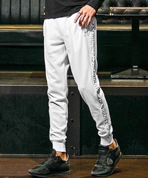 SOMEDIFF | T/Cポンチロゴニットテープジョガーパンツ メンズ スウェットパンツ セットアップ対応 春服(スウェットパンツ)