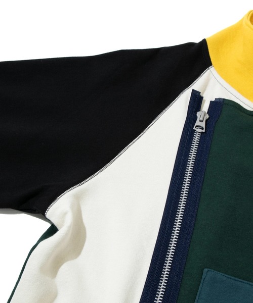 go slow caravan(ゴースローキャラバン)の「空紡糸裏毛 CRAZY BIG ZIP スタンドジャケット(その他アウター・メンズ・その他1・LARGE/MEDIUM/X-LARGE)」の17枚目の写真