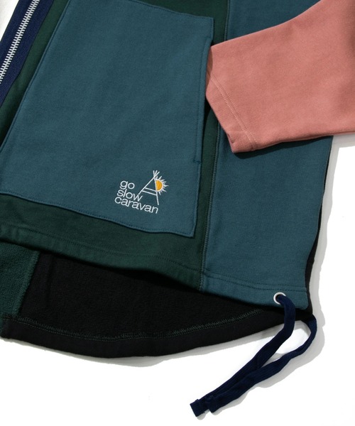 go slow caravan(ゴースローキャラバン)の「空紡糸裏毛 CRAZY BIG ZIP スタンドジャケット(その他アウター・メンズ・その他1・LARGE/MEDIUM/X-LARGE)」の6枚目の写真