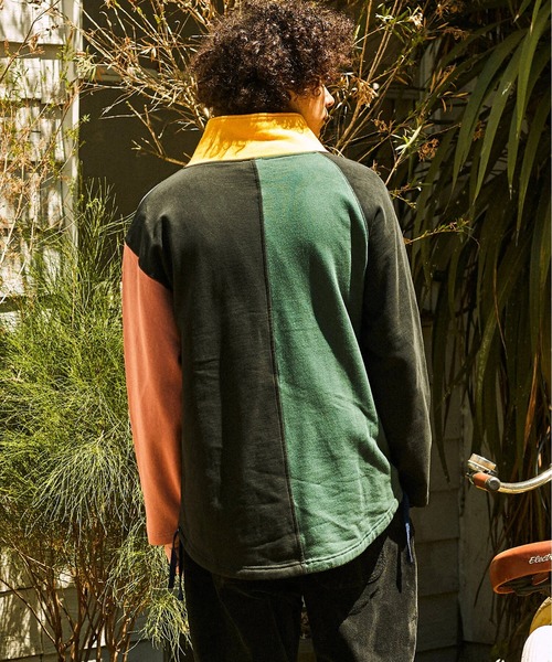 go slow caravan(ゴースローキャラバン)の「空紡糸裏毛 CRAZY BIG ZIP スタンドジャケット(その他アウター・メンズ・その他1・LARGE/MEDIUM/X-LARGE)」の12枚目の写真
