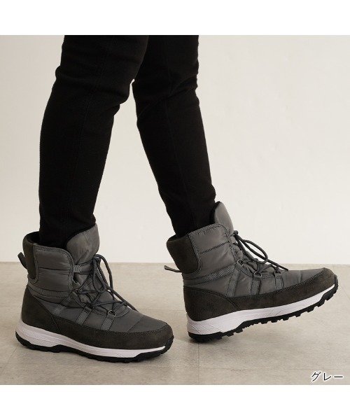 ALETTA（アレッタ）の「防水 あったか ウインター レインブーツ（レインシューズ・レディース・ブラック/ベージュ/グレー・M/L/LL/S）」の14枚目の写真