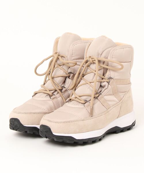 ALETTA（アレッタ）の「防水 あったか ウインター レインブーツ（レインシューズ・レディース・ブラック/ベージュ/グレー・M/L/LL/S）」の8枚目の写真