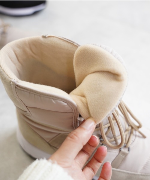 ALETTA（アレッタ）の「防水 あったか ウインター レインブーツ（レインシューズ・レディース・ブラック/ベージュ/グレー・M/L/LL/S）」の11枚目の写真