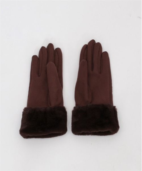 axes femme POETIQUE（アクシーズファムポエティック）の「いちご刺繍手袋（手袋・レディース・ワイン/ブラウン/ピンク・FREE）」の13枚目の写真