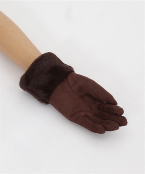 axes femme POETIQUE（アクシーズファムポエティック）の「いちご刺繍手袋（手袋・レディース・ワイン/ブラウン/ピンク・FREE）」の19枚目の写真