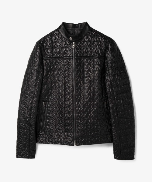 MICHAEL KORS（マイケルコース）の「STITCHED MK LEATHER JKT