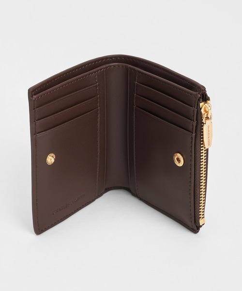 Midori ミドリ ジオメトリックトップジップウォレット（財布