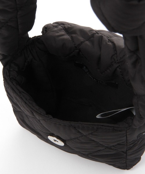 3.3 Field Trip (3.3フィールドトリップ)の「3.3 Field Trip/PADDING BAG 2982269(ショルダーバッグ・レディース・ブラック/アイボリー・FREE)」の19枚目の写真