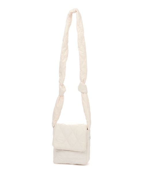 3.3 Field Trip (3.3フィールドトリップ)の「3.3 Field Trip/PADDING BAG 2982269(ショルダーバッグ・レディース・ブラック/アイボリー・FREE)」の11枚目の写真