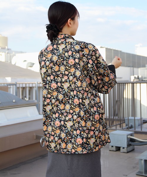 ジャケット・アウター THE SHINZONE CHINA JACKET(FLOWER) Bshop