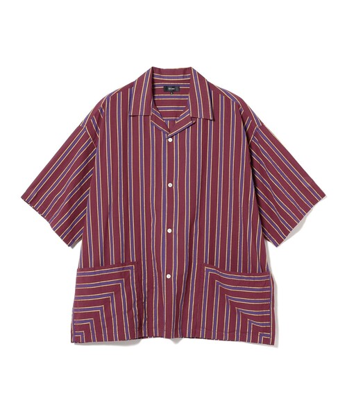 BEAMS（ビームス）の「BEAMS / ストライプ オープンカラー